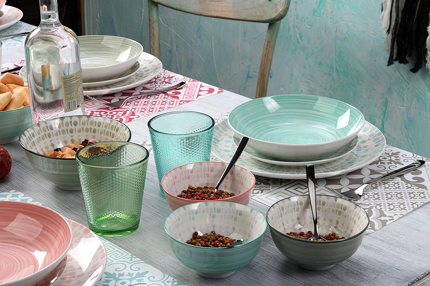 Tognana Metropol Gipsy Soft Dinner Set 18pcs